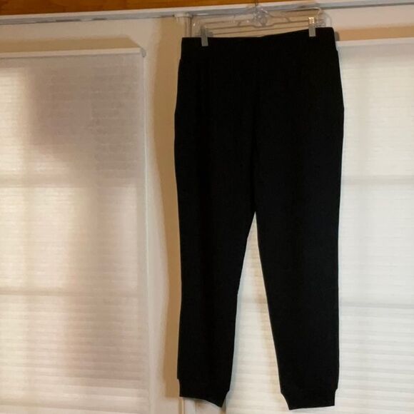 Badgley Mischka Black Joggers Lounge Pants Original Artwork 3X New - Picture 4 of 4